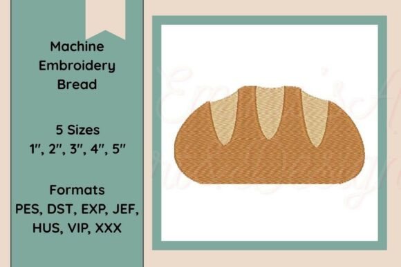 Bread Machine Embroidery Design