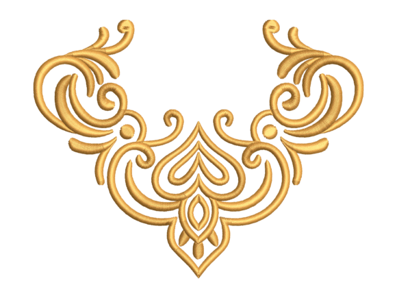 Ottoman Floral Motif Embroidery